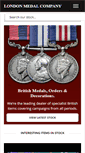 Mobile Screenshot of london-medals.co.uk